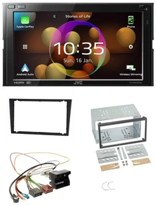 JVC DAB MP3 2DIN Bluetooth USB Autoradio für Opel Corsa C Signum Vectra B ab 200 - Bild 1 von 11
