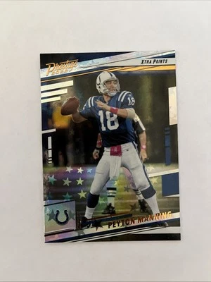 2022 Panini Prestige - Peyton Manning #131 Xtra Points Astral - Image 1 of 2