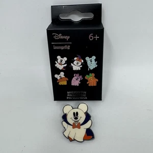 Disney Loungefly Pin 2025 Mystery Halloween Mickey Minnie Ghosts Vampire NEW - Picture 1 of 4