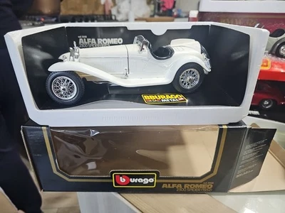 ALFA ROMEO 2300 SPIDER 1932 BBURAGO 3008 1:18 BURAGO MODELLINO STATICO EPOCA - Immagine 1 di 4