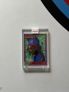 Ronald Acuna Jr 2021 Topps Project 70 Art Card 34 Alex Pardee Atlanta Braves - Bild 1 von 2