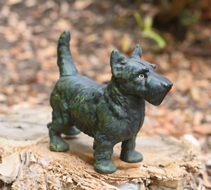 NOT a Hubley! Scottish Terrier CastIron DoorStop vintage - Picture 1 of 11