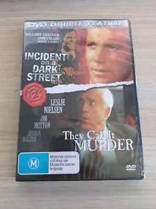 They Call It Murder DVD + Incident on a Dark Street (1973) DOUBLE MOVIE. NEW!!! - Picture 1 of 2
