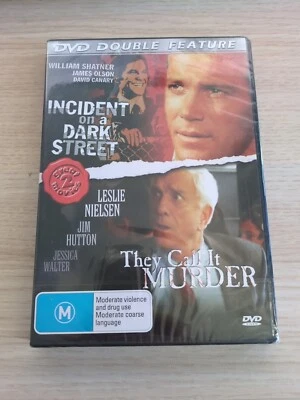 They Call It Murder DVD + Incident on a Dark Street (1973) DOUBLE MOVIE. NEW!!! - image 1 of 2
