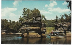 VTG Postcard - The Sugar Bowl - Lower Dells of the Wisconsin River - Picture 1 of 2