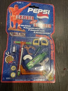 Rare 2000 Pepsi Mini Cruiser Scooter Fingerboard Slime Green Vintage New NIP Y2K - Bild 1 von 1
