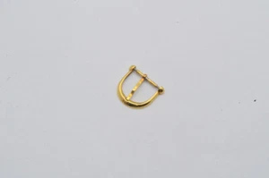 IWC Leather Bracelet Buckle Clasp 18K 750 Solid Gold 16MM Vintage Pretty Vintage - Picture 1 of 2
