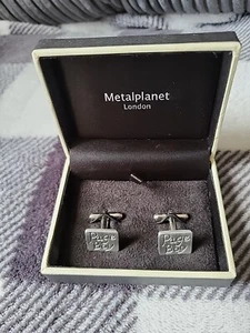 Page Boy Cufflinks MetalPlanet London Used Once - Picture 1 of 3