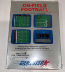 ON - FIELD FOOTBALL Gamestar  Disk Manual Commodore 64  Activision Preowned