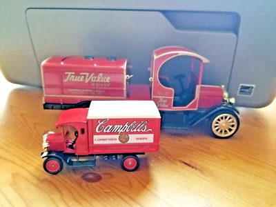 TRUE VALUE 1919 GMC TANKER TRUCK BANK 1/30 SCALE 20TH IN A SERIES + 1 CAMPBELL'S - Image 1 of 4