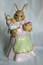 Mamahase mit Kind ° Hasenfamily°Dose° Mama Hase ° Bunny Family ° Villeroy & Boch
