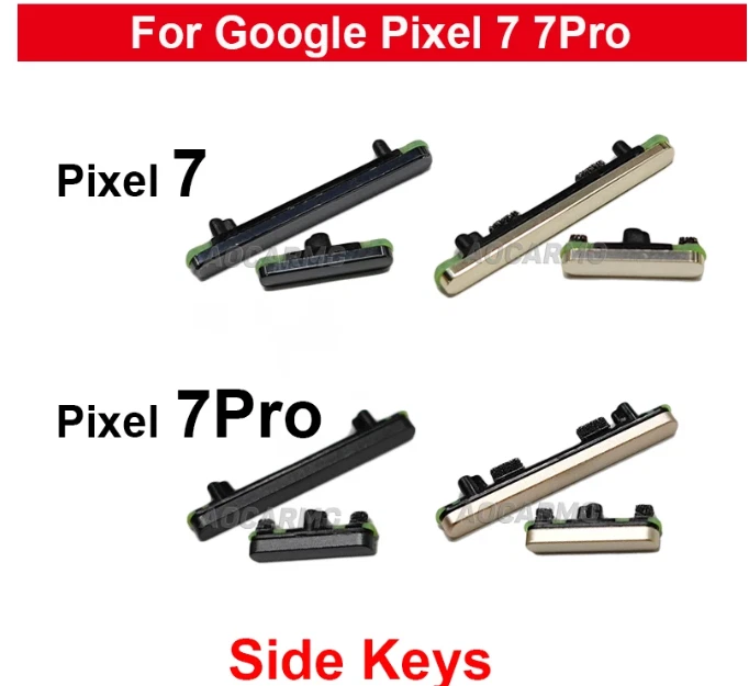 Side Key For Google Pixel 7 7Pro Pro Power On Off Volume Buttons Replacement - Image 1 of 1