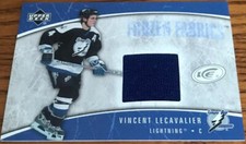 2005-06 Upper Deck Ice Frozen Fabrics Vincent Lecavalier FF-VL