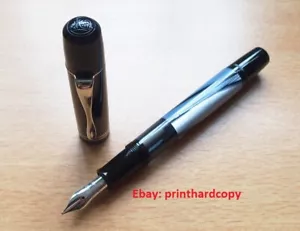 2019 edizione speciale Pelikan M101N grigio - penna stilografica blu pennino 14k - Foto 1 di 5