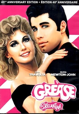 Grease - John Travolta, Olivia Newton-John, Stockard Channing,  -  New DVD - Image 1 of 2