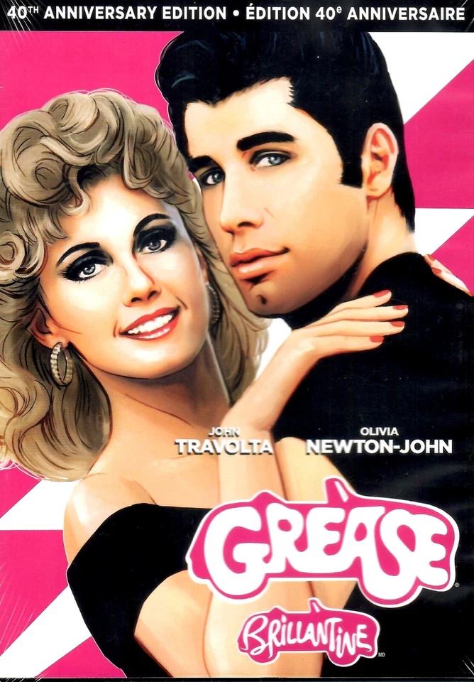 Grease - John Travolta, Olivia Newton-John, Stockard Channing,  -  New DVD - Image 1 of 2