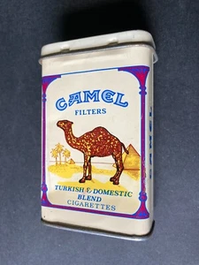 Rare ancienne boite à cigarettes en métal Camel filters - Picture 1 of 8