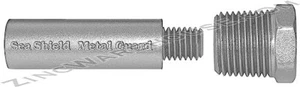Engine Anodes Pencil Zinc 3/8"x 1-3/4"(E-0-Complete) - Picture 1 of 1