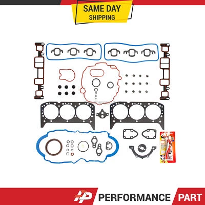 Full Gasket Set for 96-06 Chevrolet GMC 4.3L V6 OHV VIN X, W New - Image 1 of 4
