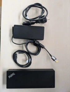 Lenovo ThinkPad Thunderbolt 3 Dock Generation 2 135W - Schwarz (40ANY230EU) - Bild 1 von 7
