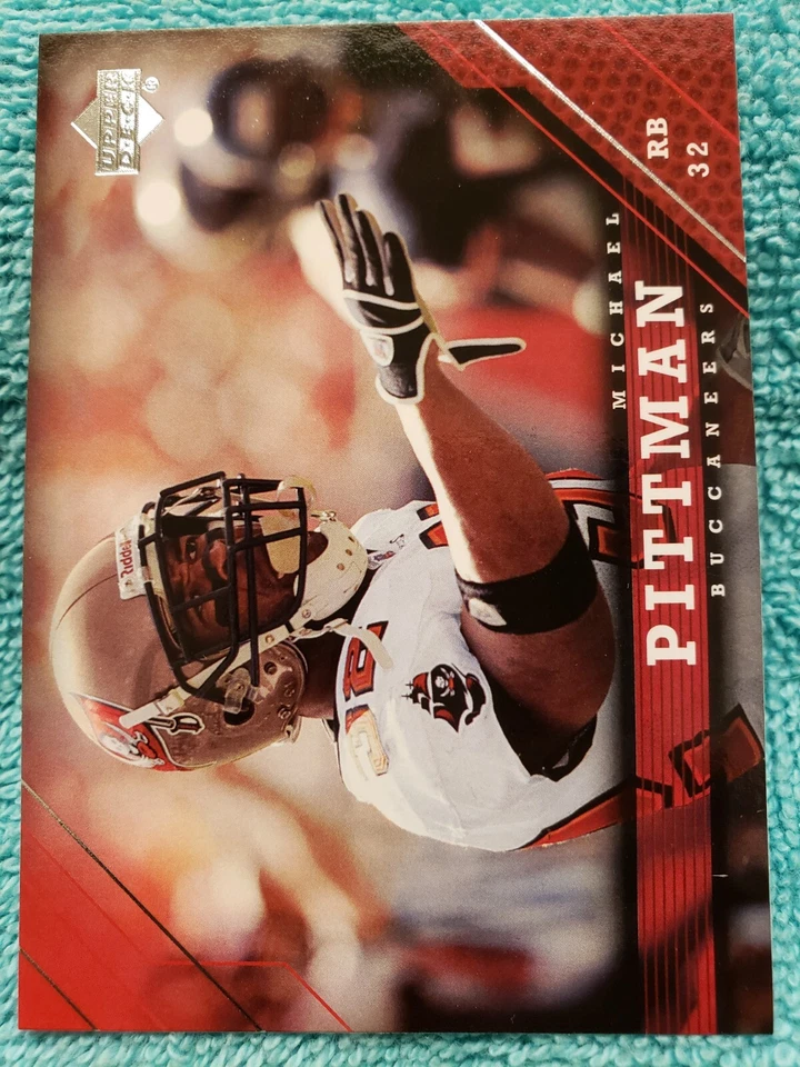 2005 UPPER DECK MICHAEL PITTMAN #175 TAMPA BAY BUCCANEERS  - Image 1 of 4