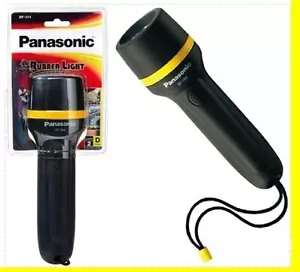 PANASONIC BF-244 LINTERNA DE GOMA FOCO DE KRIPTON 2000 LUMENES - Foto 1 di 7