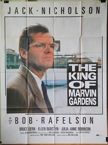 THE KING OF MARVIN GARDENS affiche Jack Nicholson 120X160 Bob Rafelson 1972 - Photo 1/1