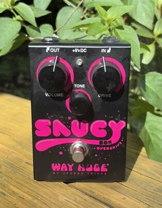 Way Huge by Jeorge Tripps Saucy Box Overdrive Effektpedal für Gitarre - Bild 1 von 5