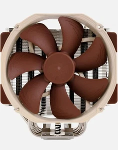 Noctua NH-U14S, Premium CPU Cooler with NF-A15 140mm Fan (Brown) for Desktop - Picture 1 of 9