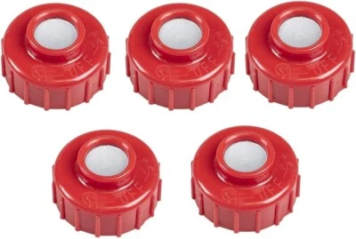 FIVE OEM RED BUMP KNOB SPOOL RETAINER for HOMELITE / RYOBI STRING TRIMMERS - Image 1 of 3