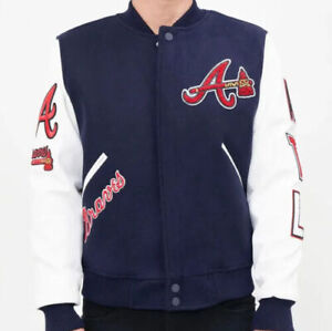 Letterman Atlanta Braves Wool Varsity Heavy Jacket