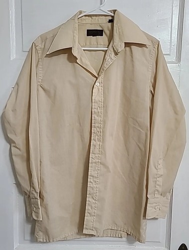SAINT LAURENT (YSL) Camicia abito vintage anni '90 Yves Saint Laurent L S taglia 16 32 33 evc euc ysl punto