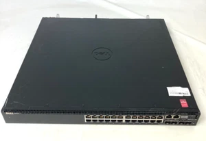 CONMUTADOR DE RED DELL NETWORKING N3024P 24 PUERTOS CON FUENTES DE ALIMENTACIÓN DUALES - Imagen 1 de 7