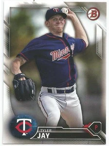 Tyler Jay Minnesota Twins 2016 Bowman Draft - Picture 1 of 2