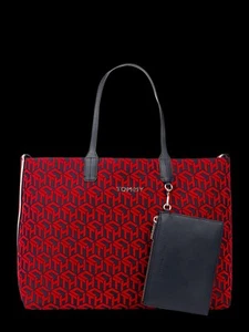 Tommy Hilfiger Tote Monogram Bag - Picture 1 of 9