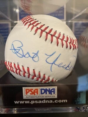 Bob Uecker Autographed Baseball PSA/DNA 9 - Image 1 of 4