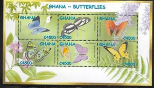 GHANA SOUVENIR SHEET #2335 SHEET OF 6 (NH) FROM 2002 - Picture 1 of 2