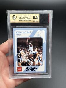 MICHAEL JORDAN 1989-90 North Carolina Collegiate Collection Game Used Jersey