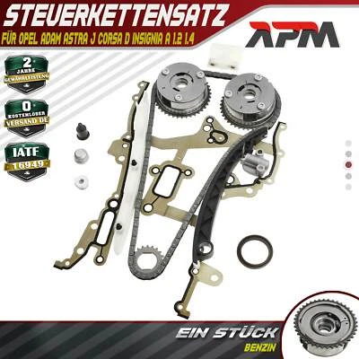 Timing Chain Kit for Chevrolet Aveo Opel Adam Astra J Corsa D Insignia A 1.2 1.4 - Image 1 of 4