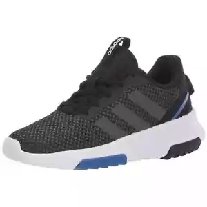adidas Unisex Child Racer Tr 2.0 Running Shoes | Black| Size 6 Big Kid - Picture 1 of 7