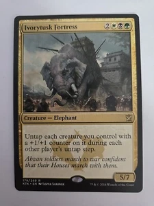 Ivorytusk Fortress (179/269) - Khans of Tarkir - Rare - Picture 1 of 2