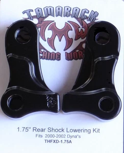 HARLEY DAVIDSON DYNA'S 1.75" REAR LOWERING KIT 2000-2002 -U.S.A. MADE - Foto 1 di 3