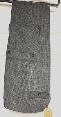 Thom Browne-Negro Polar-Brooks Brothers-Gris Cuadros-Pantalón de Carga-BB0-Etiquetas Nuevas-$495 Foto 1 de 4