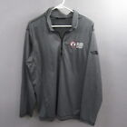 The North Face Mens Slim Chickens Sweater Size XL Gray Half Zip Long Sleeve