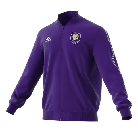 Orlando City SC Anthem Jacket Official Adidas Full-Zip Cover