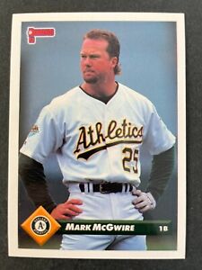 Mark McGWIRE 1993 Donruss Baseball #479 Oakland Athletics