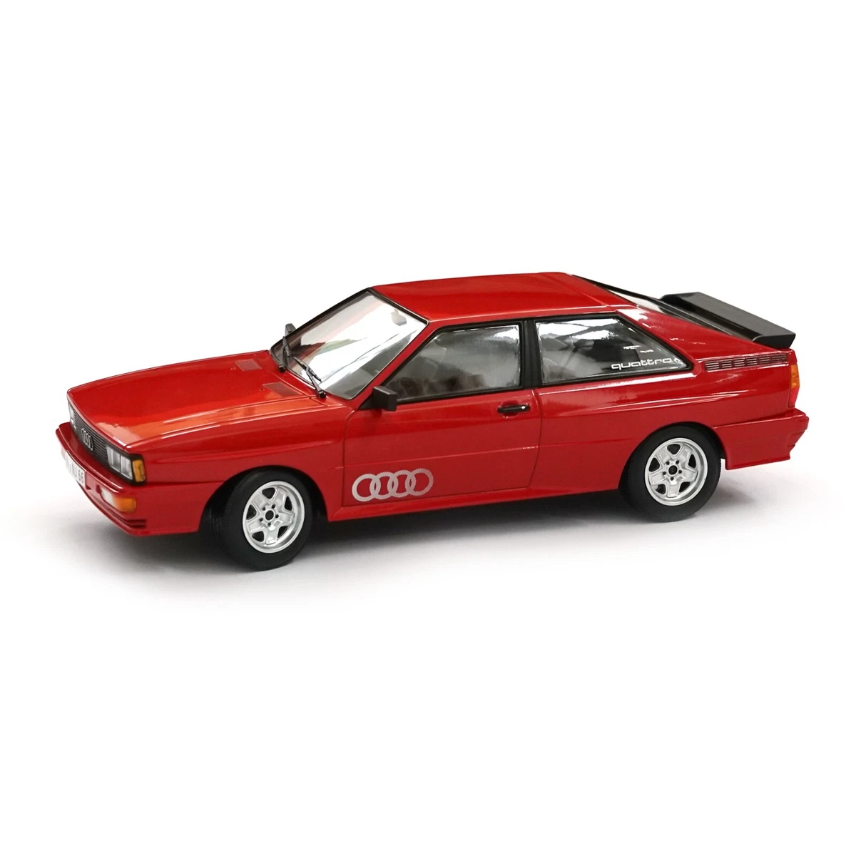 Audi Sport Quattro Modellauto 1:58 – Miniatur In Tornadorot Von Welly, Mit Freilauf