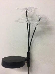 Modern Butterfly Garden Stake Lights Outdoor Solar Super Bright LED Decor - Picture 1 of 2