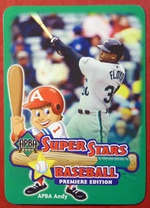 2000 APBA Cliff Floyd Super Stars game card (Marlins) - Picture 1 of 2