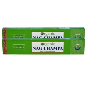 Palitos de incienso orgánicos Nag Champa - 15 g X 2 paquetes - Imagen 1 de 2